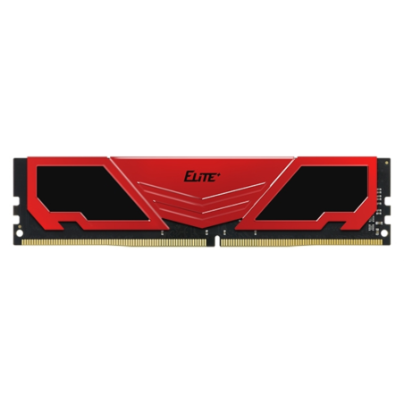 DDR4 TEAMGROUP ELITE HEATSINK 16GB 3200 NEGRO ROJO