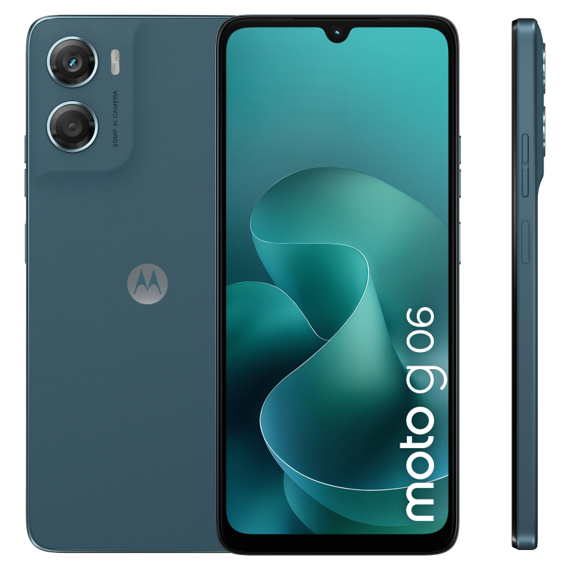 SMARTPHONE MOTOROLA MOTO G06 4GB 64GB TAPESTRY BLUE