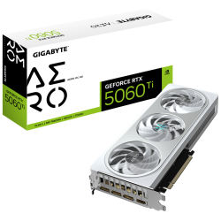 TARJETA GRAFICA GIGABYTE RTX 5060TI AERO OC 8GB GDDR7 NEGRO