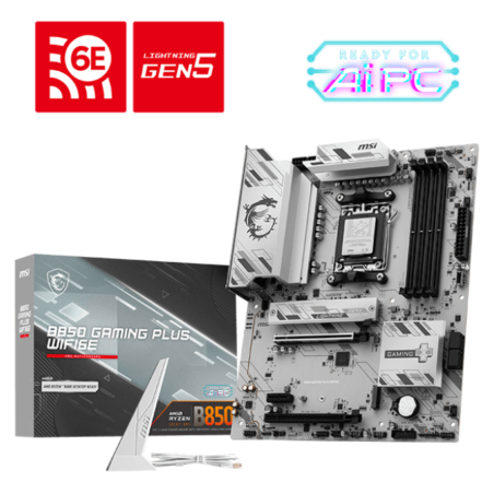 PLACA BASE MSI B850 GAMING PLUS WIFI6E 256GB