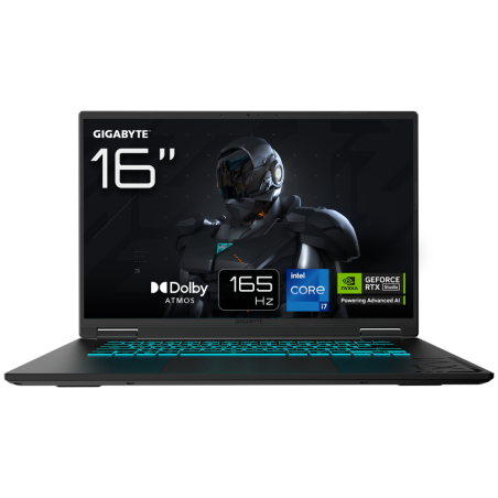 PORTATIL GIGABYTE A16 CVHI3ES894SD i7 13620H 16GB 1TB RTX5060 16WUXGA FreeDOS
