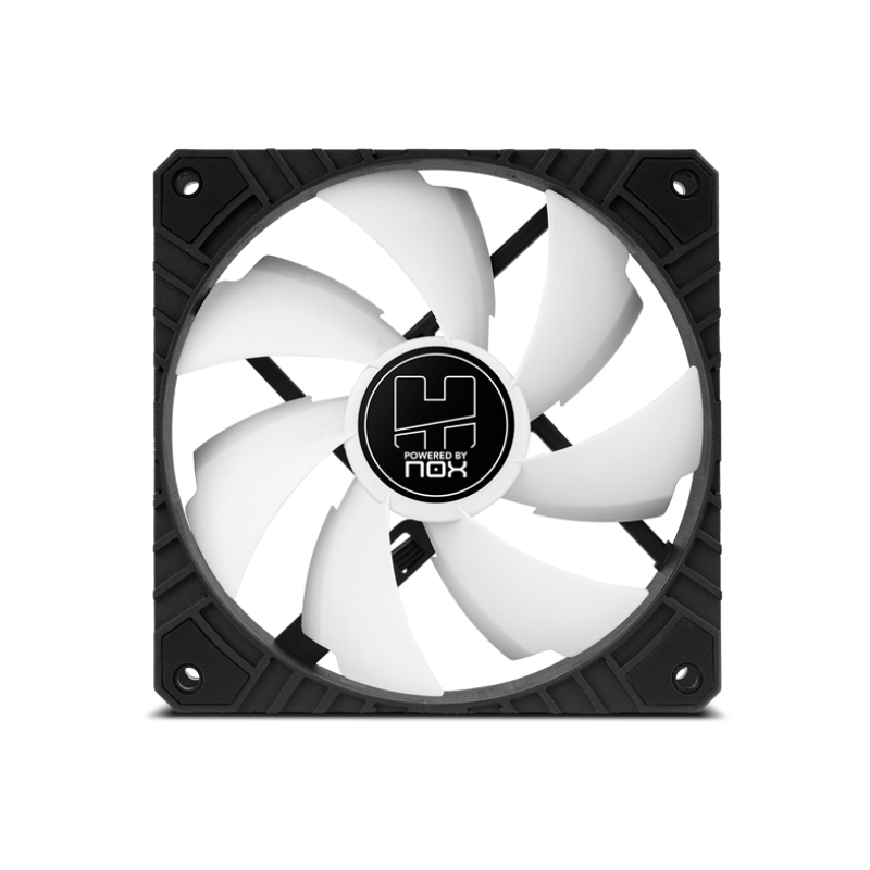 VENTILADOR NOX HUMMER H FAN PRO PWM NO LED FAN WHITE