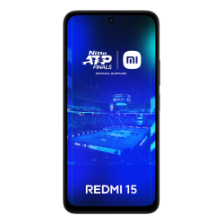 SMARTPHONE XIAOMI REDMI 15 8GB 256GB NFC 4G 144HZ MIDNIGHT BLACK