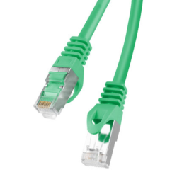 CABLE RED LANBERG LATIGUILLO CAT6 FTP 20M VERDE FLUKE PASSED