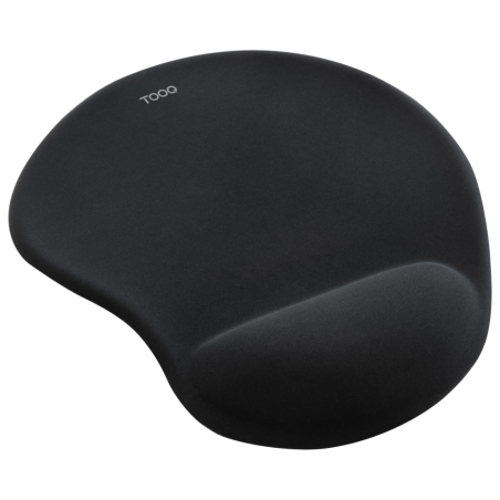 ALFOMBRILLA RATON TOOQ ERGONOMICA GEL NEGRO