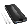 POWERBANK NATEC TREVI SLIM QV2 10000MAH 2XUSB A 18W 1XUSB C 20W CABLE USB C