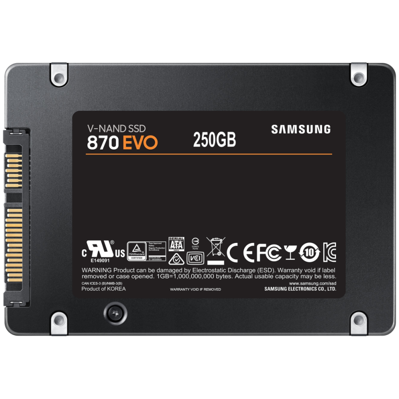 SSD SAMSUNG 870 EVO 250GB SATA3