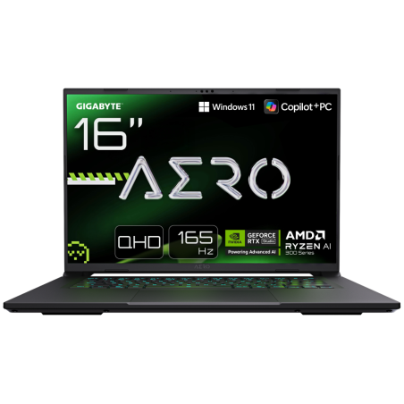 PORTATIL GIGABYTE AERO X16 1WH93ESC64AH AI R7 350 32GB 1TB RTX5070 16QHD W11H