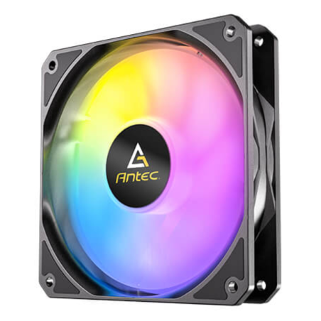 VENTILADOR CAJA ANTEC P12 ARGB 3X VENT REVERSE 120MM RGB NEGRO