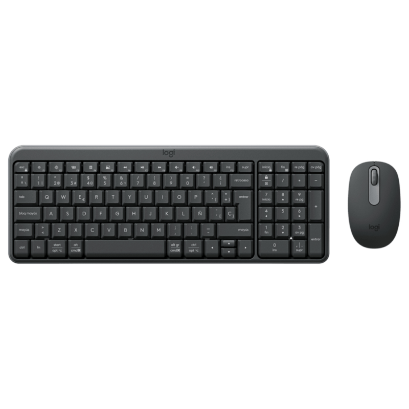 COMBO TECLADO Y RATON LOGITECH MK250 BLUETOOTH NEGRO