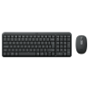 COMBO TECLADO Y RATON LOGITECH MK250 BLUETOOTH NEGRO