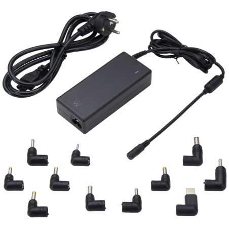 EWENT CARGADOR AUTOMATICO UNIVERSAL NOTEBOOK 90W CON 11 PUNTAS