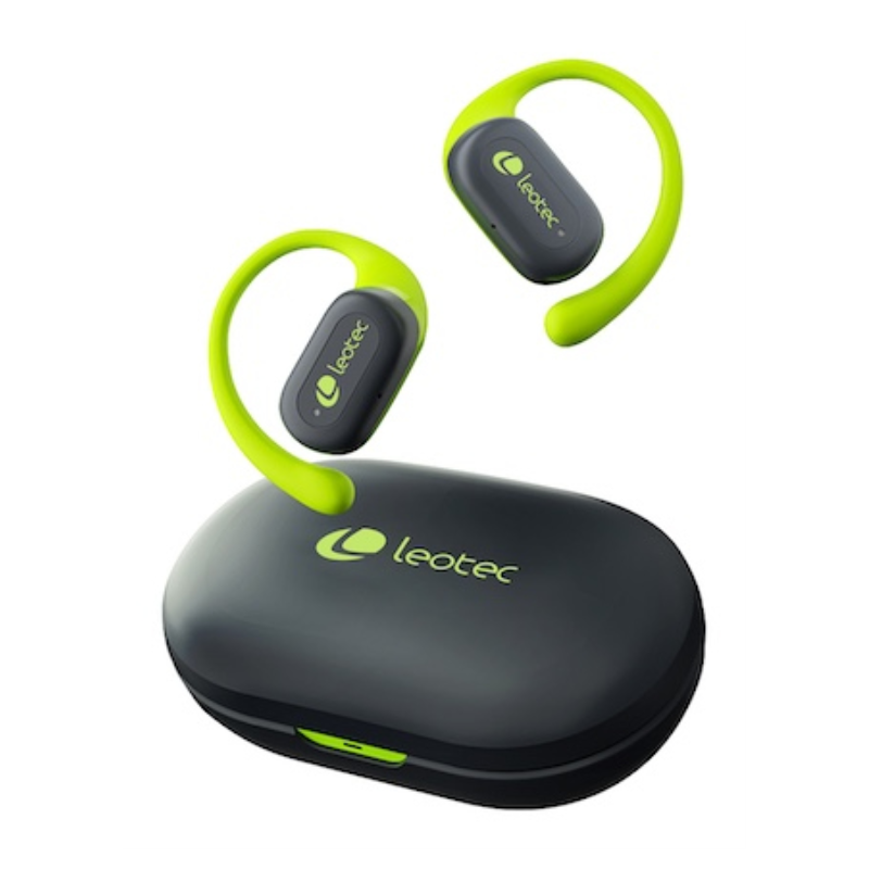 LEOTEC EARPHONES OPEN AIR ZENITH SPORT GRIS LIMA
