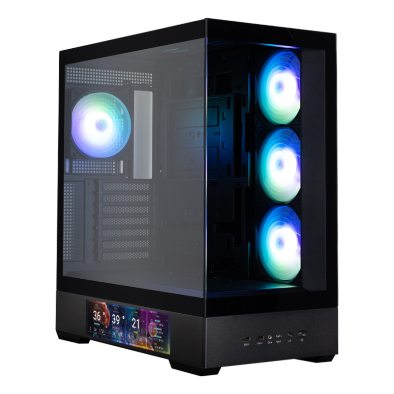 CAJA ZALMAN P40 DS ATX 4 XVENT 120MM ARGB 2XUSB 30 NEGRO S N FUENTE