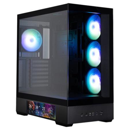 CAJA ZALMAN P40 DS ATX 4 XVENT 120MM ARGB 2XUSB 30 NEGRO S N FUENTE