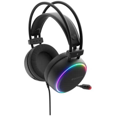 AURICULARES GAMING GENESIS NEON 613 G2 20 RGB NEGRO