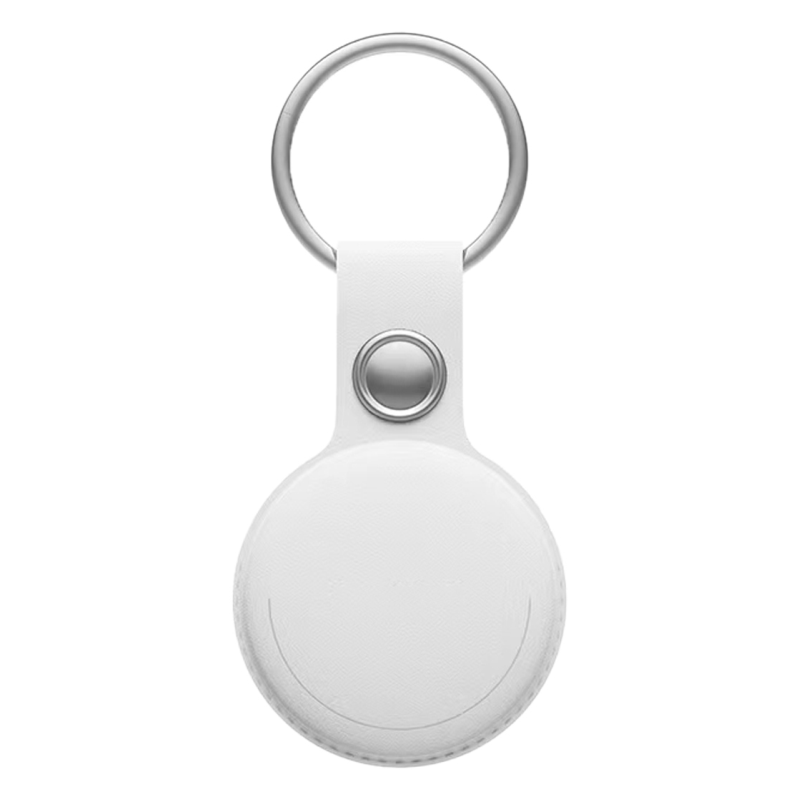LEOTEC EASY TAG DUAL IOS Y ANDROID NEGRO LLAVERO BLANCO