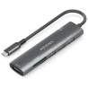 USB C DOCK AISENS 7 EN 1 USB C A HDMI 2XUSB A USB A PD 100W SD MICRO SD