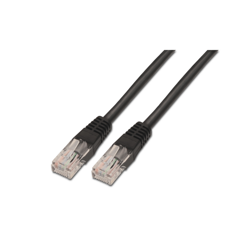CABLE DE RED AISENS LATIGUILLO RJ45 CAT6 UTP AWG24 NEGRO 30M