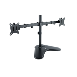 SOPORTE MESA TOOQ 2 PANTALLAS 17 32 NEGRO