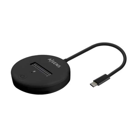 USB C DOCK AISENS M2 NGFF ASUC M2D013 BK SATA NVME A USB31 GEN2 NEGRA