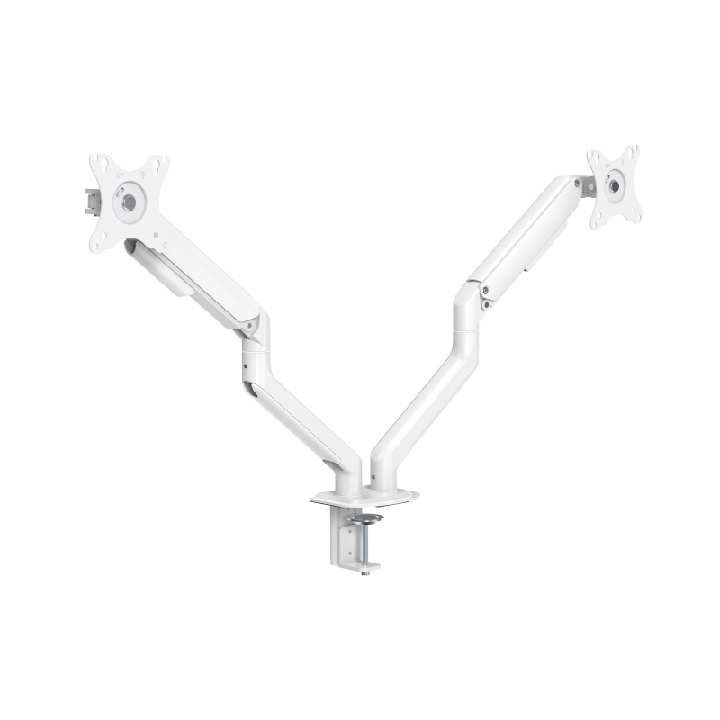 SOPORTE MESA TOOQ 2 PANTALLAS 17 32 BLANCO