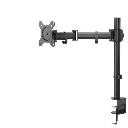 SOPORTE MONITOR NOX SINGLE 27 VESA100X100 NEGRO