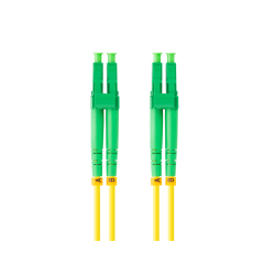 CABLE DE FIBRAOPTICA LANBERG 2M MONO LC APC LC UPC DUPLEX G657A1 LSZH AMARILL