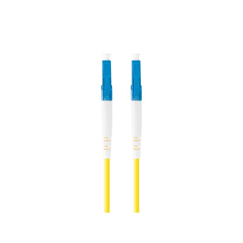 CABLE DE FIBRAOPTICA LANBERG 2M MONO LC UPC LC UPC SIMPLEX G657A1 LSZH AMARILL