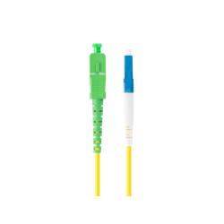 CABLE DE FIBRAOPTICA LANBERG 2M MONO LC UPC SC APC SIMPLEX G657A1 LSZH AMARILL