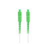 CABLE DE FIBRAOPTICA LANBERG 30M MONO SC APC SC APC SIMPLEX G657A2 LSZH BLANC