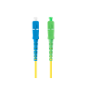 CABLE DE FIBRAOPTICA LANBERG 1M MONO SC APC SC UPC SIMPLEX G657A1 LSZH AMARILL