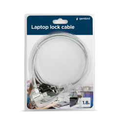 CABLE SEGURIDAD PARA PORTATIL GEMBIRD CON LLAVE