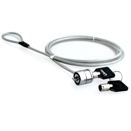 CABLE SEGURIDAD NATEC LOBSTER 18 M PARA PORTATIL CON LLAVE