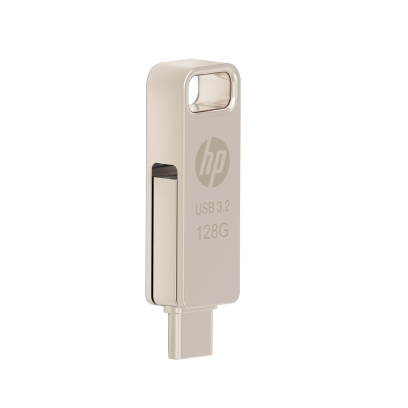 USB 32 HP 128GB X206C OTG TYPE C METAL