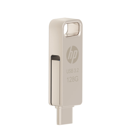 USB 32 HP 128GB X206C OTG TYPE C METAL
