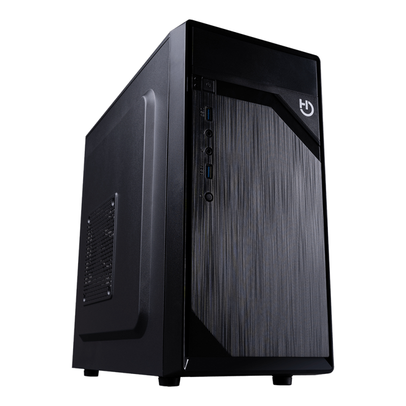CAJA MATX HIDITEC Q2 PRO 2xUSB 30 FTE 500W CARD READER