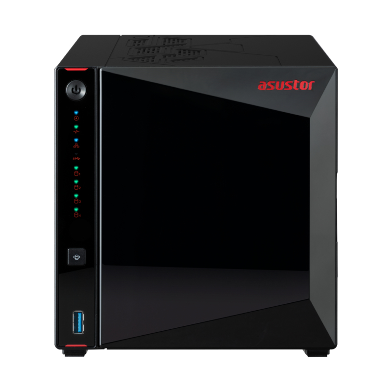 NAS ASUSTOR TOWER 4 BAY QUAD CORE 2GHZ 4GB DDR4