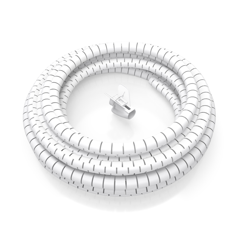 ORGANIZADOR CABLE AISENS EN ESPIRAL 25MM BLANCO 30M