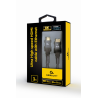 CABLE TRENZADO HDMI 21 8K 60HZ GEMBIRD SELECT PLUS SERIES CON ETHERNET 3M NEGRO