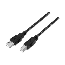 CABLE AISENS USB 20 IMPRESORA TIPO A M B M NEGRO 45M
