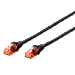 CABLE RED EWENT CAT 6 U UTP 2M NEGRO