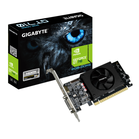 TARJETA GRAFICA GIGABYTE GT 710 2GB DDR5 LP