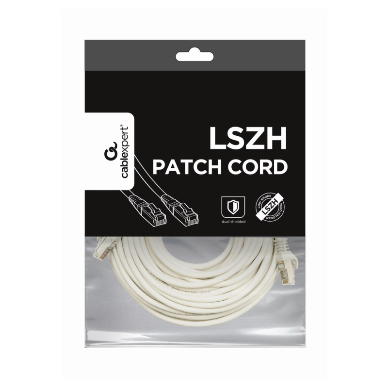 CABLE RED S FTP CAT 6A LSZH BLANCO 10 M