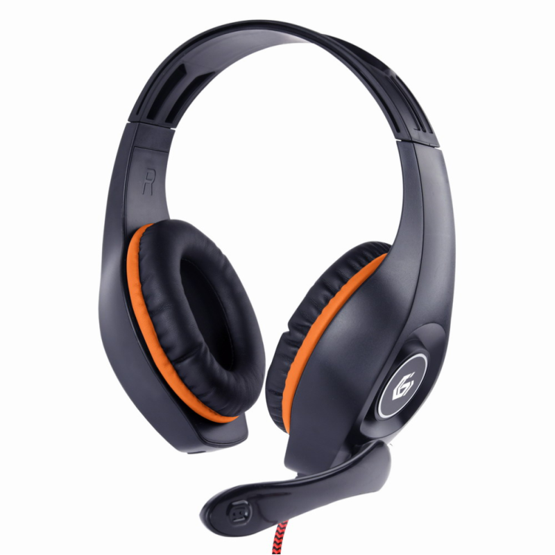 AURICULARES GEMBIRD NARANJA NEGRO 35MM