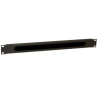 PANEL DE GESTION DE CABLES WP 1U CON CEPILLO