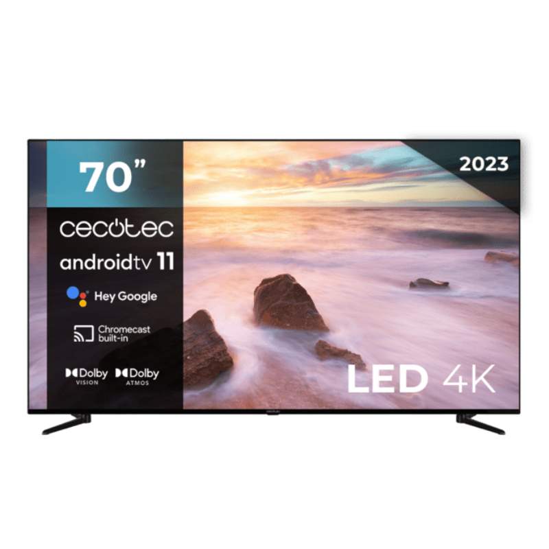 TELEVISOR LED CECOTEC A2 SERIES ALU20070 SMART TV 70 V