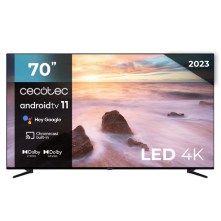 TELEVISOR LED CECOTEC A2 SERIES ALU20070 SMART TV 70 V