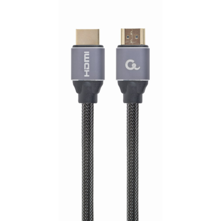 CABLE HDMI 20 4K 60HZ GEMBIRD CCBP HDMI 2M PREMIUM TRENZADO ETHERNET 2M NEGRO