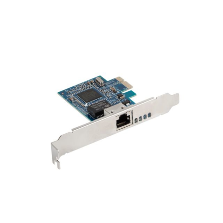 TARJETA RED LANBERG ETHERNET RJ45 PCI E 1 PUERTO GIGABIT LP